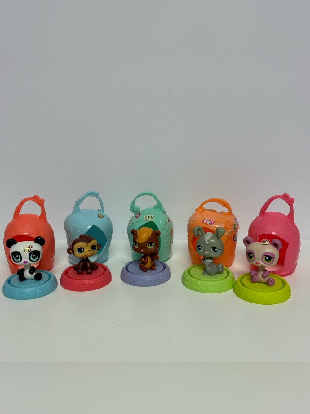 Littlest Pet Shop LPS 10 Piece Lot McDonald’s Happy Meal 2009